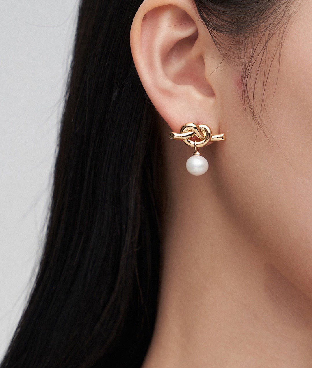 Precious Or Knot Earrings
