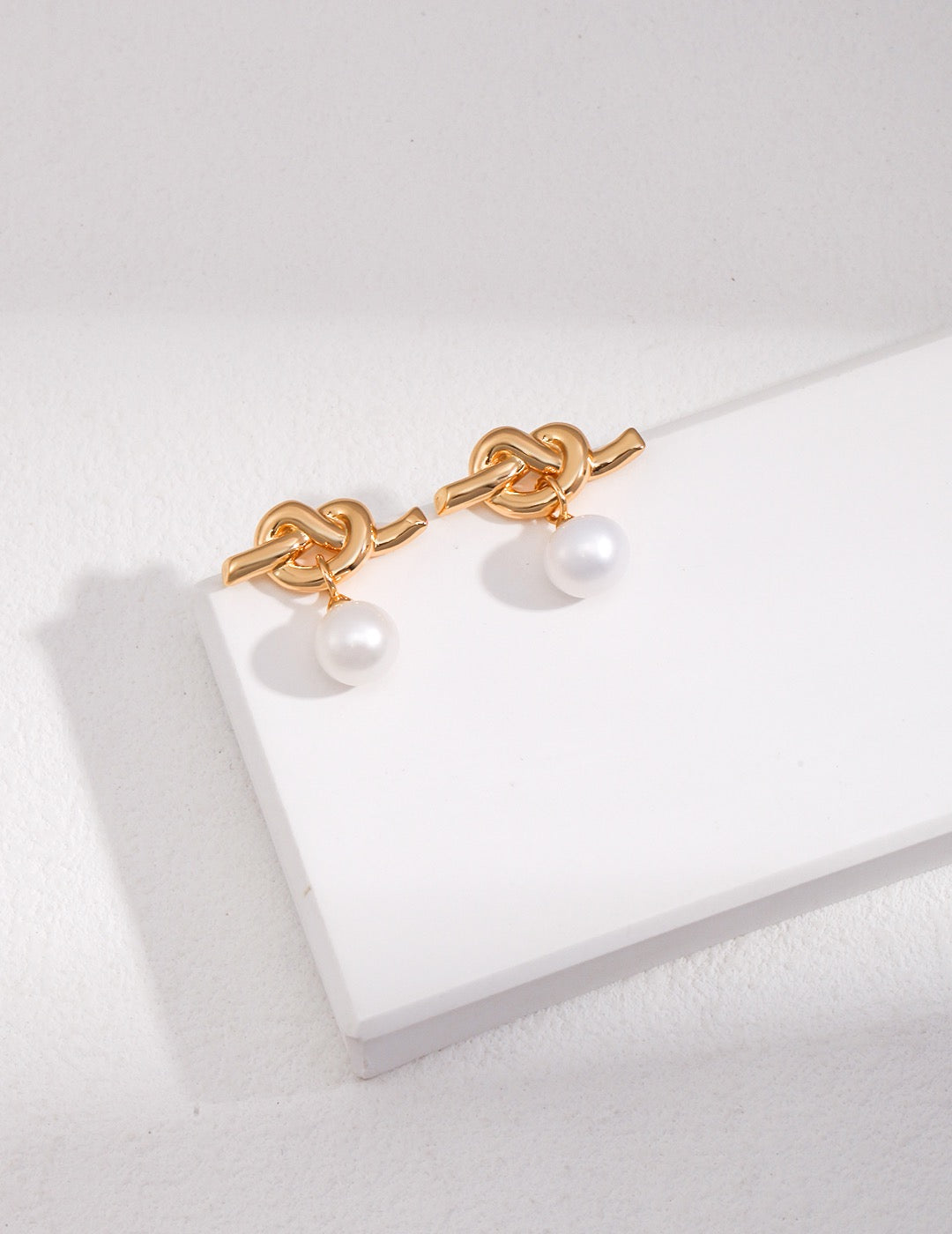 Precious Or Knot Earrings