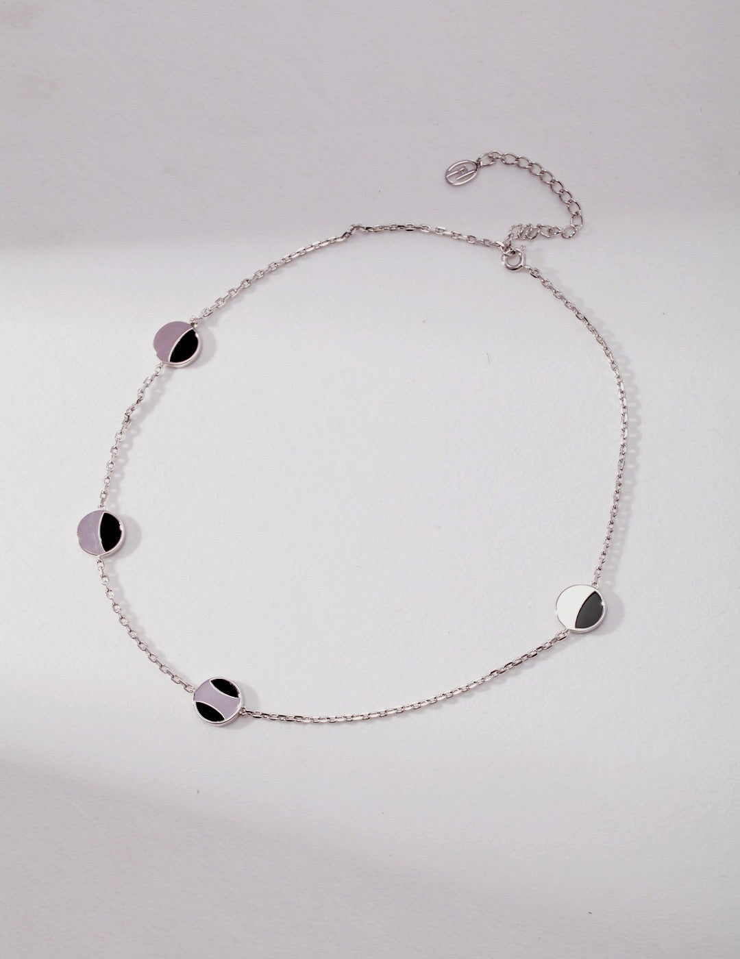 Moon Cycle Short Necklace